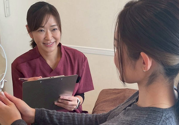 丁寧な聞きとり